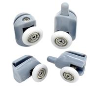 Ricambio per rulli per porte doccia, Shower Door Rollers And Pulleys Pack Of 8 Diameter 20-27mm(2top2bottom,25mm)