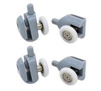 Ricambio per rulli per porte doccia, Shower Door Rollers And Pulleys Pack Of 8 Diameter 20-27mm(4pcs Bottom,23mm)