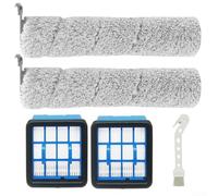 Ricambio per rullo spazzola e filtro set per Bissell per CrossWave per OmniForce 3882 lavapavimenti Wet and Dry Aspirapolvere include 2 per spazzole 2 filtri con strumento di pulizia