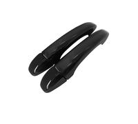 Ricambio per Talisman per Samsung SM6 2015-2022 Maniglia per porta nera Luxurio in ABS Esterno Copertura per maniglia della porta Poignée Extérieure De Porte De Voiture (F2 Smart Button) (CNo Smart