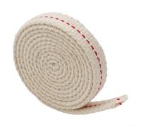 Ricambio piatto in cotone da 1 m, per lampade a cherosene, lanterne a olio, illuminazione da esterni vintage e installazioni standard per bruciatori a olio (larghezza 0,9 cm)