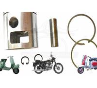 Ricambio Pistone 62.80 MM Set Compatibile Con Lambretta TV175 Type 62.80