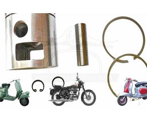 Ricambio Pistone 62.80 MM Set Compatibile Con Lambretta TV175 Type 62.80