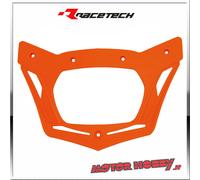 RICAMBIO PORTAFARO IN PLASTICA RACETECH RTECH V-FACE COLORE ARANCIO