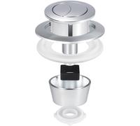 Ricambio pulsante cisterna per wc doppio scarico con apertura da 20mm a 60mm