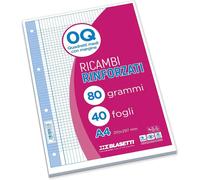 Ricambio rinforzato A4 100gr 10M - quadretti da 10 mm
