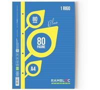 Ricambio rinforzato Rambloc Pacco da 4 Ricambi A4 5MM. (160 fogli totali) - Massima Durabilità e Qualità per Tutte le Tue Esigenze di Scrittura e Archiviazione