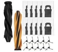 Ricambio Robot Aspirapolvere e Mop Parti di Pulizia per MOVA Z60 Ultra Roller Compreso Spazzole e Sacchetti per la Polvere (B)