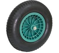 RICAMBIO RUOTA PER CARRIOLA IN PLASTICA HERCULES WB-100 MM.400X100