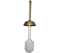 Ricambio Scopino Completo Manico Coperchio Spazzola WC Ottone Bronzo