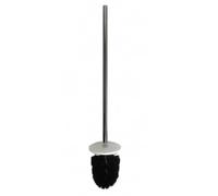 Ricambio scopino Wc con manico colore Bianco Resina termoplastica e setola sintetica