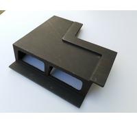 RICAMBIO SEMIDEFLETTORE SINISTRO GHISA NM45133 STUFA NESTOR MARTIN EFEL HARMONY1