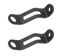 Ricambio serbatoio liquido freni 2PCS tazze e staffe di supporto per biciclette (nero)