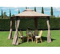 10257 Q.TA' 1 C SET 4 TELI LATERALI P/GAZEBO EDEN/CAIRO BEIGE SC