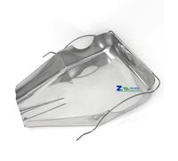 RICAMBIO SGOCCIOLATOIO SCIVOLO IN ACCIAIO INOX N. 5 PER SPREMIPOMODORO