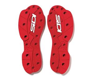 Ricambio Sidi coppia suole SMS Supermoto rosso 43-44