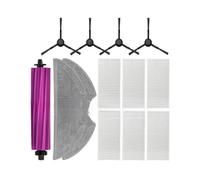 ricambio Spazzola principale, spazzola laterale, filtro HEPA, panno for mocio, compatibile con Eureka E20 Plus, kit di pezzi di ricambio for aspirapolvere robot.