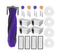 ricambio Spazzola principale, spazzola laterale, filtro HEPA, panno for mocio, sacchetto for la polvere, compatibile con NARWAL Freo Z10 / Freo Pro, kit di pezzi di ricambio for aspirapolvere robot