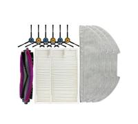ricambio Spazzola principale, spazzola laterale, filtro, panno for mocio, compatibile con Eureka E20 Plus, set di pezzi di ricambio for aspirapolvere robot