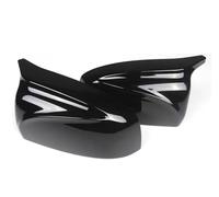 Ricambio Specchietti Esterni Per BMW Per X5 Per X6 Coprispecchietto Retrovisore Laterale Per Auto In Fibra Di Carbonio/ABS 2x Per Ricambio(Glossy Black)