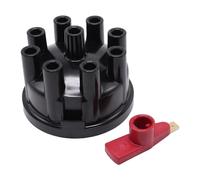 Ricambio Tappo Distributore Nero e Rotore Rosso per Land Rover SD1