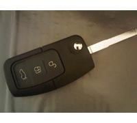 Ricambio Telecomando Custodia Con Uncut Chiave a Scomparsa Per Ford Focus C-Max