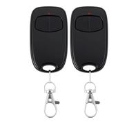 Ricambio Telecommande 2 Canaux Compatibile SCS Sentinel AAM0128 KitAlarm & SimplyControl Sistemi a 433,92 MHz - Code Secret Tournant - Portata fino a 80 m - Batteria inclusa (2 pezzi)