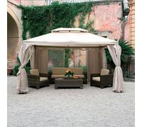 Giardini del Re Telo top di ricambio Sahara – Copertura 300×400 cm – Ecrù