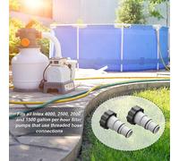 Ricambio Tubo Adattatore W/ Colletto for Filettato Collegamento Pompe &