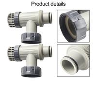 Ricambio valvola a stantuffo facile da usare per Intex 10747 adatta per piscine