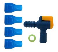 Ricambio valvola di morso, kit di ugelli per vesciche d'acqua in silicone a | Bocchino flessibile per sacca di idratazione, beccuccio per serbatoio a prova di perdite, accessorio da campeggio durevole