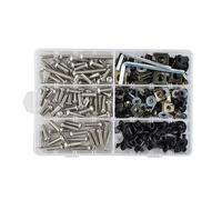 Ricambio viti per carene moto Per 1200 T595 600 650 675 900 955i Daytona 675R 223 pezzi Bulloni per carenatura parabrezza Clip di fissaggio Viti per carrozzeria(Stainless steel)