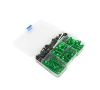 Ricambio viti per carene moto Per VESPA SPRINT PX Kit Carenatura Completa Per Moto Parabrezza Coprimoto Bulloni Dadi Viti Accessori(Green)