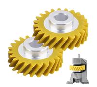 Ricambio W10112253 Mixer Worm Gear per KitchenAid 4.5QT & 5QT Stand Mixer Compatibile con Whirlpool Kenmore 4161531 4162897 4169830 WPW10112253 WPW10112253VP 5K45SS 5K5SS 5 KPM5 (Nylon) (2 pezzi)