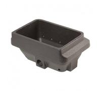 Ricambistufeapellet Braciere in ghisa crogiolo per stufa a pellet 165 x 106mm H: 75mm bocca: 142x84mm