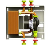 Ricambistufeapellet MX115/1 Mini Modulo interfaccia caldaia / termoprodotto 30 kW
