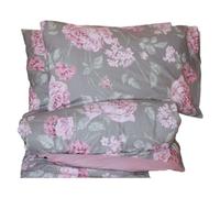 RICAMI FIORENTINI BALDI Sacco Copripiumino Double Face Fantasia/Tinta Unita con federe Ginevra Cotone 100%. Anche su Misura. Rosa. Copritrapunta 300x300