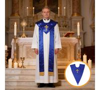 Ricamo Clero Ha Rubato Il Pastore Della Chiesa Stole Per Veste Coro