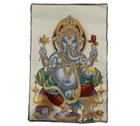 Ricamo in Seta Tibetano Thangka Buddha Elefante Dio Sedile Animale Appeso a Parete per arazzo Decorativo per la casa