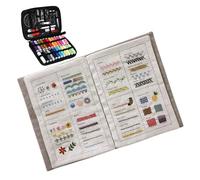 Ricamo per principianti,Guida completa al cucito e al ricamo | Manuale di apprendimento per principianti adulti Miglioramento delle abilità artigianali