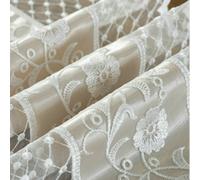 Ricamo Pizzo Runner da Tavolo Europeo Fiore TV Armadietto Tovaglia Cover