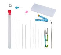 Ricamo Set Ago Perline Con Strumenti In Acciaio Inossidabile Per Cucire Mestieri Fai -da -te Con Bottiglia Per Gioielli Che Perle Set In Acciaio Inossidabile