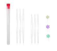 Ricamo Set Ago Perline Con Strumenti In Acciaio Inossidabile Per Cucire Mestieri Fai -da -te Con Bottiglia Per Gioielli Che Perle Set In Acciaio Inossidabile