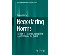 Ricarda Rösch Negotiating Norms (Copertina rigida)