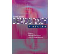Ricardo Blaug Democracy (Tascabile)
