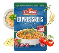 RICARDO Express Risotto 8 x 250 g per la preparazione del riso, piatti pronti, forno a microonde, padella in modo rapido e semplice