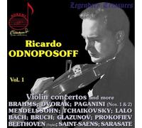 Ricardo Odnoposoff Ricardo Odnoposoff: Violin Concertos and More - Volume 1 (CD)