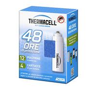 THERMACELL RICARICA 48 ORE ACTI ZANZA BREAK NO FLY ZONE 4 CARTUCCE + 12PIASTRINE