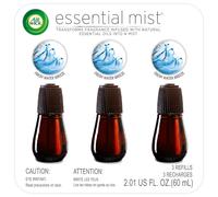 Ricarica Air Wick Essential Mist 3 pezzi Fresh Waters Deodorante per ambienti Essenza
