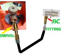 Ricarica Bombola Gas LPG, Cilindro Propano Con Giunto Girevole 1 Metro